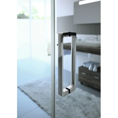 Hüppe Gleittüreckeinstieg EasyEntry 2-tlg. 1/2 BxH: 80 Cm X 200 Cm L Silber HoGl – Bild 3