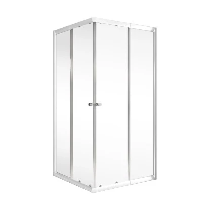 Schulte ExpressPlus Eckeinstieg Variabel Sunny 80-90 X 80-90 X 180 Cm 4-teilig â Bild 2