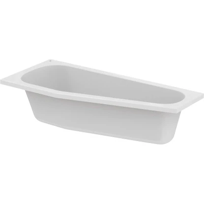 Ideal Standard Raumspar-Badewanne Hotline 1600 Mm X 700 Mm Asymetr. Links Weiß