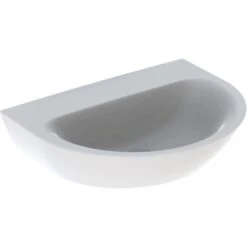 Geberit Waschtisch Renova 65 Cm Ohne Hahnloch Ohne Überlauf Weiß