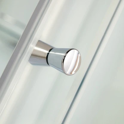 Schulte Komplettduschkabine Korfu II Alu-Natur Hellgrün 89x89x202 Cm – Bild 4