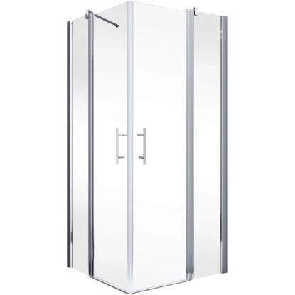 Schulte ExpressPlus Eckeinstieg 4-tlg. AlexaStyle2.0 Alunatur 80x80x192cm â Bild 2