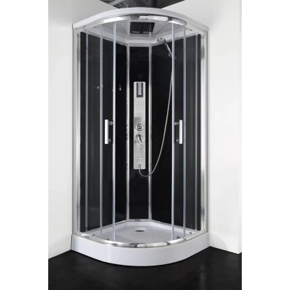 Sanotechnik Komplettduschkabine Trend 1 Chrom-Optik 210 Cm X 90 Cm