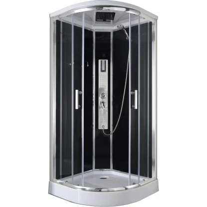 Sanotechnik Komplettduschkabine Trend 1 Chrom-Optik 210 Cm X 90 Cm â Bild 2