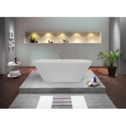 Ottofond Freistehende Badewanne Eko 170 Cm X 75 Cm Weiß