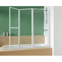 Badewannenaufsatz Mela I Weiß