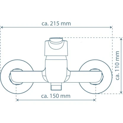 Schütte Duscharmatur Vico Chrom – Bild 4