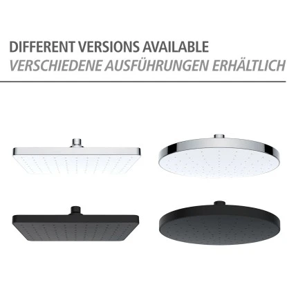 Wenko Kopfbrause ABS Kunststoff 17 X 25 Cm Schwarz â Bild 7