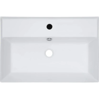 Aufsatzwaschbecken Keramik 15,5 Cm X 59,5 Cm X 40 Cm – Bild 2