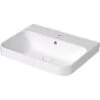 Duravit Aufsatzbecken Happy D.2 Plus Weiß Hochglanz 19,5 Cm X 60 Cm X 46 Cm