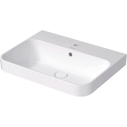 Duravit Aufsatzbecken Happy D.2 Plus Weiß Hochglanz 19,5 Cm X 60 Cm X 46 Cm