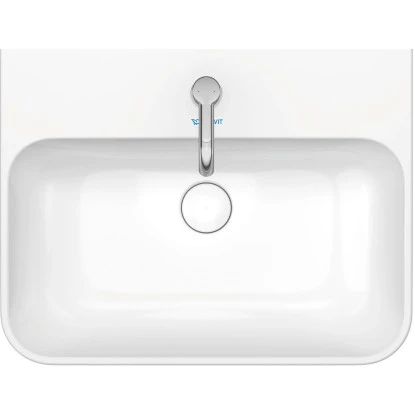 Duravit Aufsatzbecken Happy D.2 Plus Weiß Hochglanz 19,5 Cm X 60 Cm X 46 Cm – Bild 4