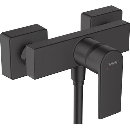 Hansgrohe Einhebel-Brausemischer Vernis Shape Matt Black