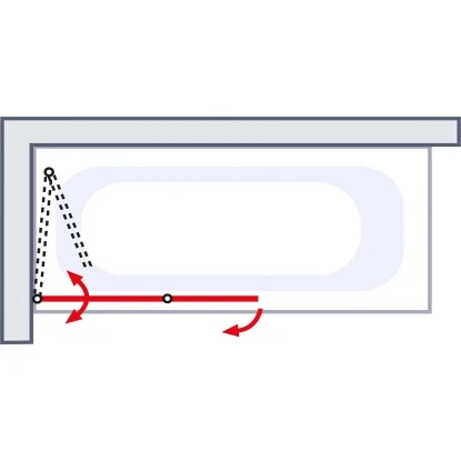 Schulte Badewannenaufsatz Alu Natur 140x112 Cm â Bild 5