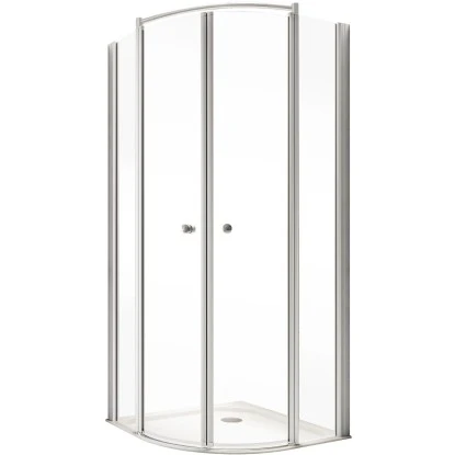 Schulte ExpressPlus Runddusche Garant Mit Duschwanne Alu Natur 200x90x90cm â Bild 2