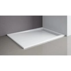 Schulte Duschwanne Rechteck Mit Rinne In Alpinweiß 90 Cm X 140 Cm