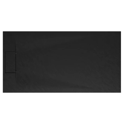 Schulte ExpressPlus Duschwanne DWM-Tecmit Steinstruktur 80 X 160 Cm Anthrazit â Bild 2