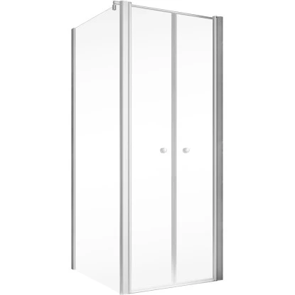 Schulte ExpressPlus Pendeltür Und Seitenwand Garant 2.0 Alu-Natur 200 Cm X 90 Cm – Bild 2