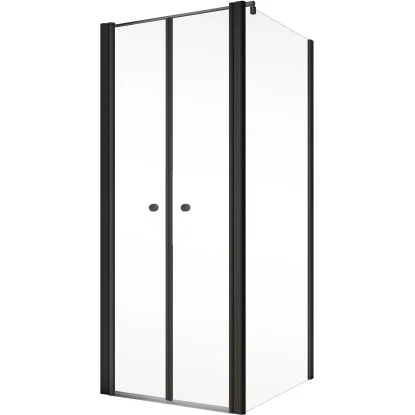 Schulte ExpressPlus PendeltĂŒr Und Seitenwand Garant 2.0 Mattschwarz 200 X 80 Cm â Bild 2