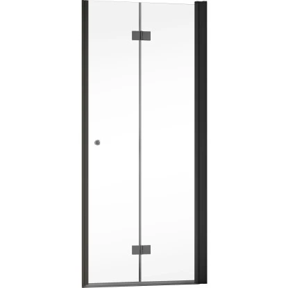 Schulte ExpressPlus DrehfalttĂŒr In Nische Garant 2.0 Mattschwarz 200 Cm X 90 Cm â Bild 2