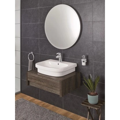 Grohe Aufsatz-Waschbecken Euro Keramik 60 Cm Alpinweiß – Bild 3