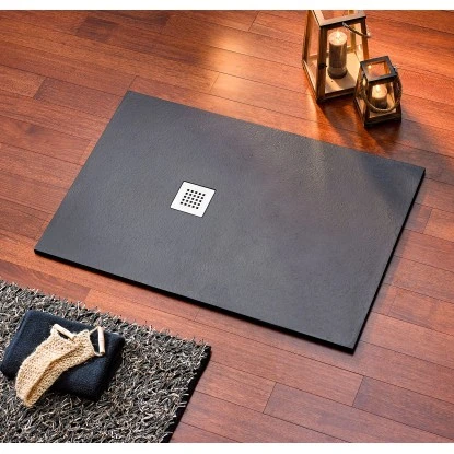 Ottofond Duschwanne Strato 100 Cm X 80 Cm X 2,4 Cm Anthrazit â Bild 2