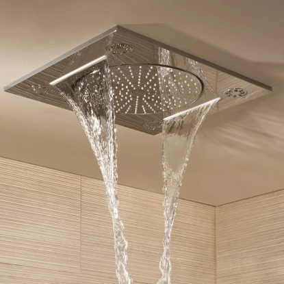 Grohe Deckenbrause Rainshower F-Series 15" Chrom 3 Strahlarten – Bild 2