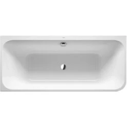 Duravit Badewanne Happy D.2 180 Cm X 80 Cm Ecke Links Acrylverkleidung Weiß