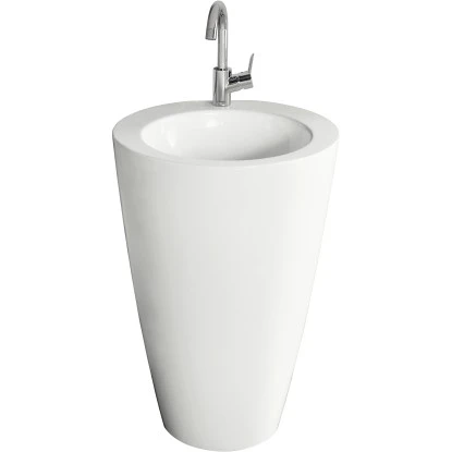 AquaSu LitO Waschplatz Ø 52,5 Cm Weiß