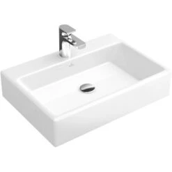 Villeroy & Boch Boch Aufsatzwaschbecken Memento 50 Cm Star White Mit HL Mit ÜL CPlus