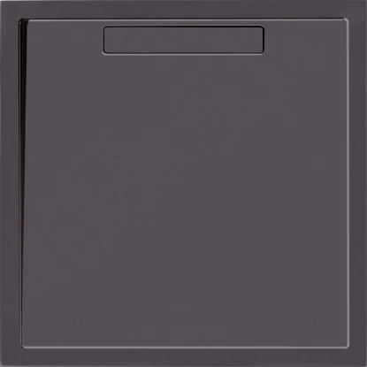Villeroy & Boch Rechteck-Duschwanne Squaro 90 Cm X 90 Cm X 1,8 Cm Anthrazit