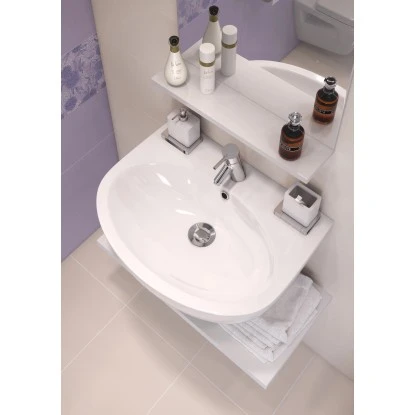 Cersanit Waschbecken PA60 Weiß 16,5 Cm X 60 Cm X 46 Cm – Bild 4