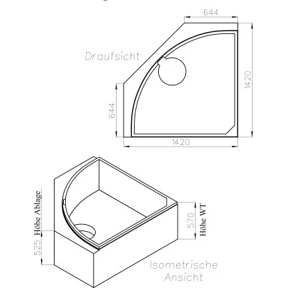 Ottofond WannentrĂ€ger Laguna â Bild 2