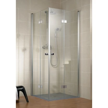 Schulte ExpressPlus Eckeinstieg Mit DrehfalttĂŒr Garant Fliesen 200x80cm