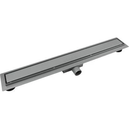 VerosanPro Duschrinne Nakia DR2 Komplettset Inkl. Designrost Matt Hellgrau 70 Cm