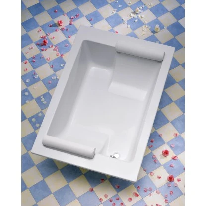 Ottofond Körperform-Badewanne Maharaja 195 Cm Weiß – Bild 2