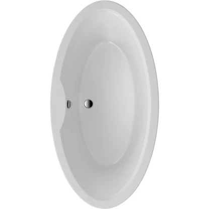 Freistehende Badewanne Luna 179,5 Cm X 94,5 Cm Weiß – Bild 2