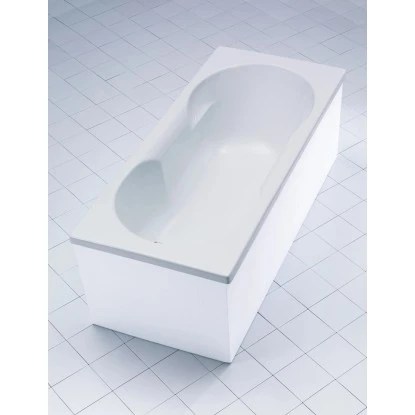 Ottofond Badewanne Nixe 170 Cm Inkl. Wannenträger Und Ablaufgarnitur Chrom Weiß – Bild 3