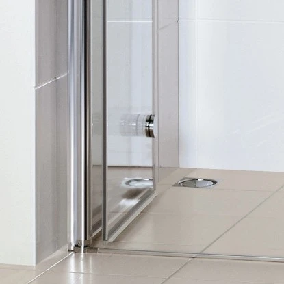 Breuer Eckeinstieg DrehfalttĂŒrElana Komfort Chrom Klarglas 80 X 80 Cm â Bild 7