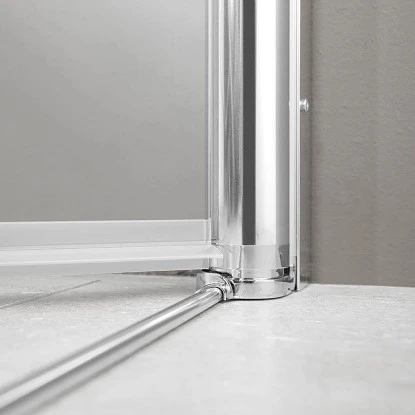 Breuer Eckeinstieg DrehfalttĂŒrElana Komfort Chrom Klarglas 80 X 80 Cm â Bild 3