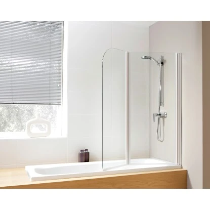 Badewannenaufsatz Duna II Weiß