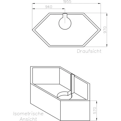 Ottofond WannentrĂ€ger Corsica â Bild 2