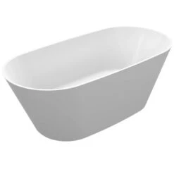 Freistehende Oval-Badewanne 163 Cm