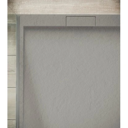 Ottofond Duschwanne Zona 160x90/3,6 Cm Zementgrau â Bild 4