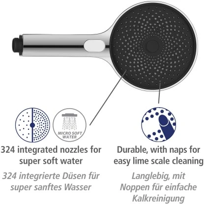Wenko Brauseset Softwater Chrom â Bild 6