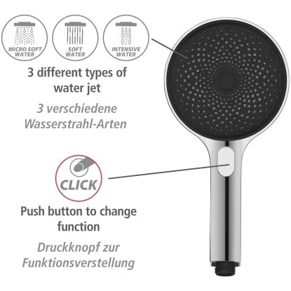 Wenko Brauseset Softwater Chrom â Bild 7