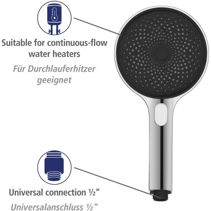 Wenko Brauseset Softwater Chrom â Bild 8