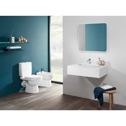 Villeroy & Boch Einbauwaschbecken O.Novo 56 Cm Weiß Mit Hahnloch Mit Überlauf – Bild 2