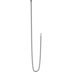 Wenko Duschschlauch 175 Cm Kunststoff Silber Messing-Anschlüsse Verchromt