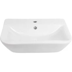 AquaSu Waschtisch Lenado 56 Cm Weiß